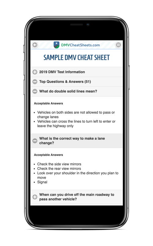how to pass the dmv written test